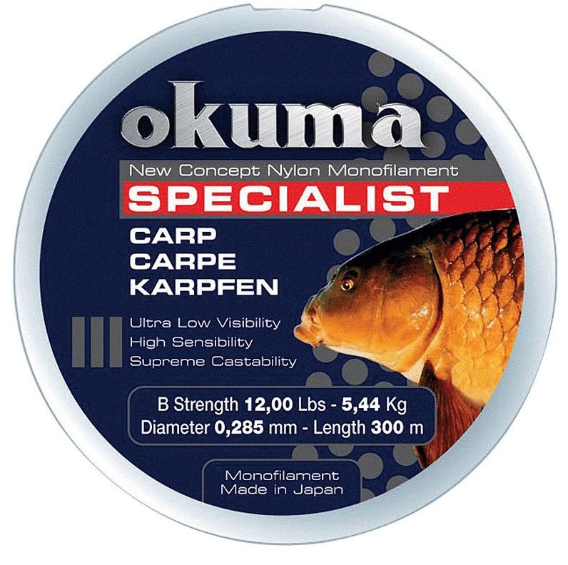 Okuma-%20Carp%20Camou%20Misina%20-%20300%20mt%20-%207.73%20kg%20-%200,28%20mm