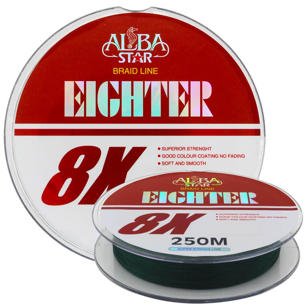 Albastar%20Eighter%208x%20İp%20Misina%20-%200.14%20mm%20-%20250%20mt%20D.GREEN