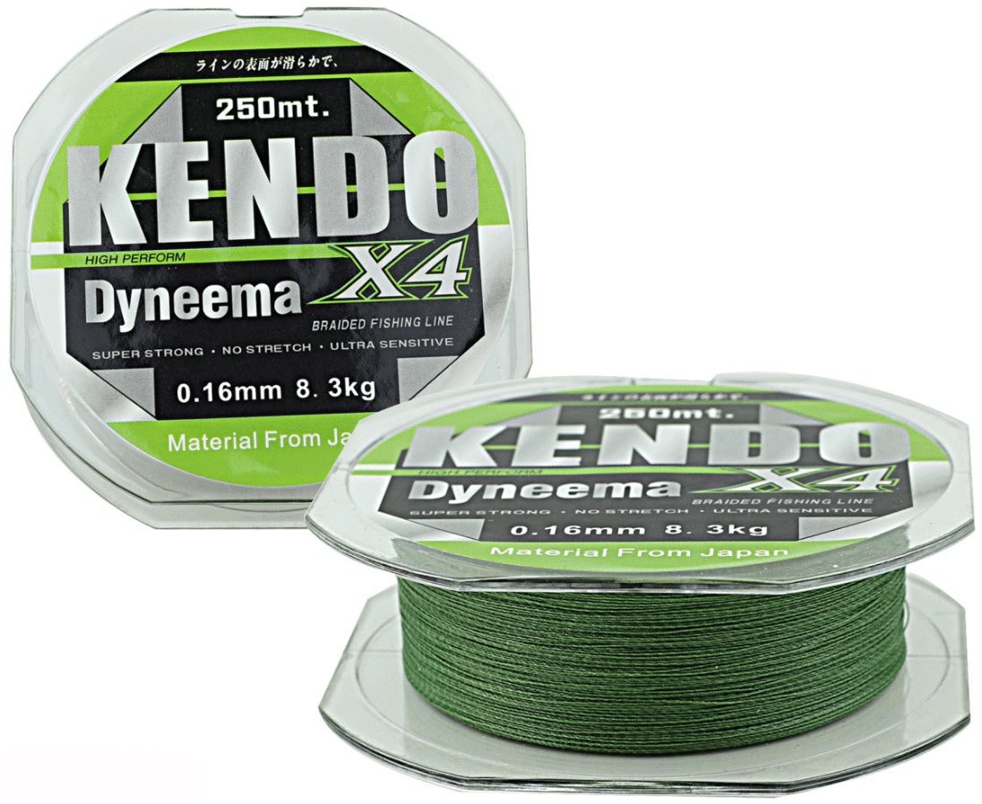 Kendo%20Dynema%204%20Örgü%200,20%20mm%20-%20120Mt%20(Green)