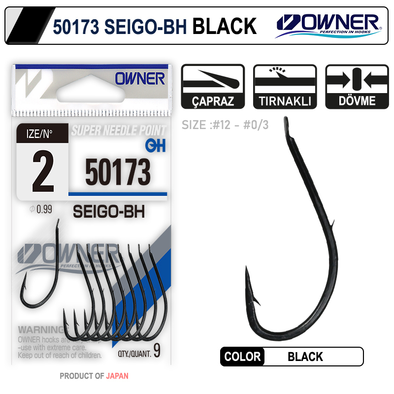 Owner%2050173%20Seigo-Bh%20Black%20İğne