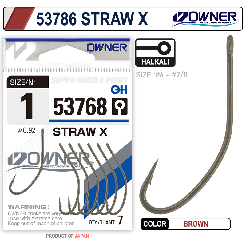 Owner%2053768%20Straw%20X%20Brown%20İğne