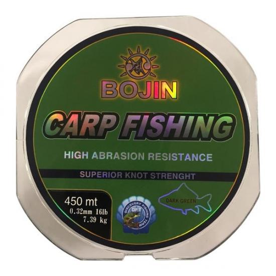 BOJIN Sazan Misinası 0.32 mm 450 m Yeşil