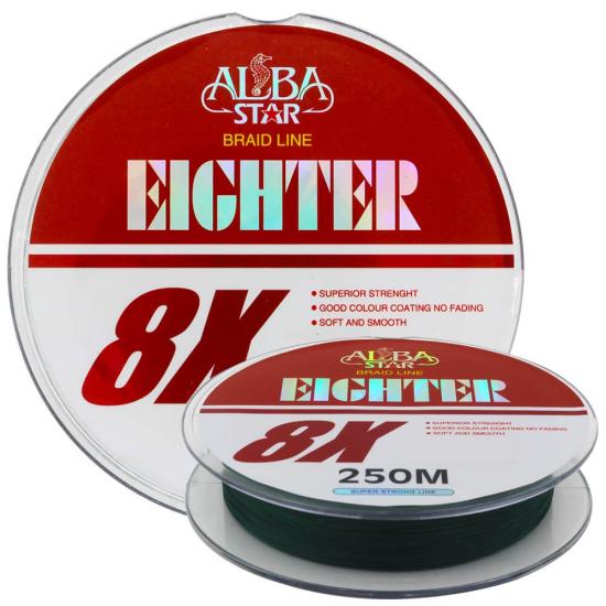 0.16 ALBASTAR EIGHTER 8X PE LINE 250M D.GREEN