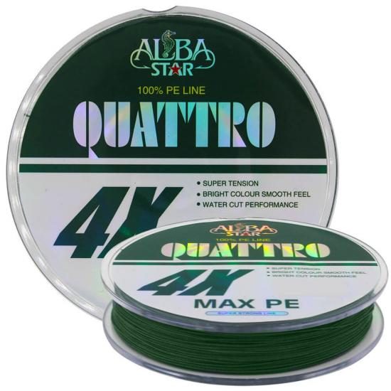 0.22 ALBASTAR QUATTRO PE LINE 150M D.GREEN